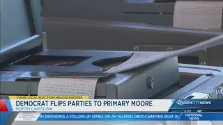 Democrat flips parties to primary Rep. Tim Moore