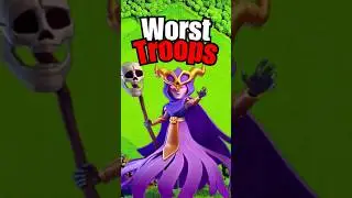 WORST Super Troops In Clash Of Clans! 🇺🇸 #coc #shorts #usa