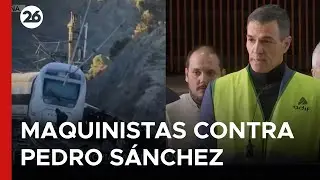 🇪🇸 EL SINDICATO DE MAQUINISTAS CULPA A PEDRO SANCHEZ | Por la ola de accidentes de trenes