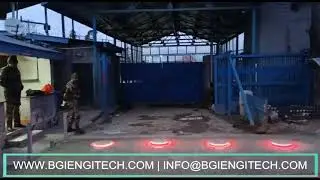 BGI K12 Bollards Securing Important Government Site