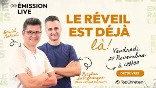 Le r&eacute;veil est d&eacute;j&agrave; l&agrave; - live avec David Nolent et Nicolas Salafranque