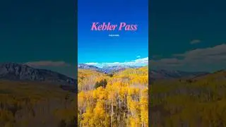 Kebler Pass, CO Fall Drive #autumncolors #coloradoautumn #keblerpass