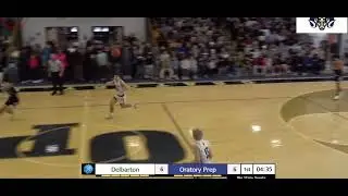 G&uuml;nther Neumann #21, 15 pts and 5 ast vs Oratory Prep
