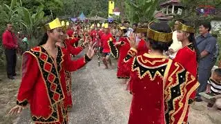 BAPA USKUP MGR. FRANSISKUS SINAGA DISAMBUT DI STASI SIMARLELAN JULU PAROKI PINANGSORI