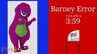 Barney Error 12 (4th of July Edition!)