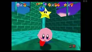 jugando mario 64 pero soy kirby