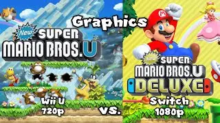 New Super Mario Bros. U: Wii U vs. Switch Graphic Comparison
