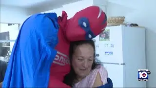 Woman with broken AC has new unit donated by South Florida company