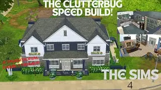 SIMS 4 - A LIVED IN FAMILY HOME! THE CLUTTER BUG #speedbuild #nocc