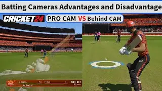 Cricket 24 Batting Camera Settings Like Pro Players | Cricket 24 Batting Tips