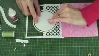 Z Fold Spinning Circle Card