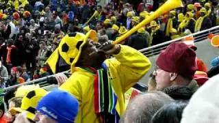 World Cup Final 2010: vuvuzelas