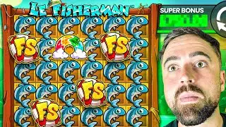 THIS NEW SLOT IS BROKEN&hellip; LE FISHERMAN INSANE SESSION