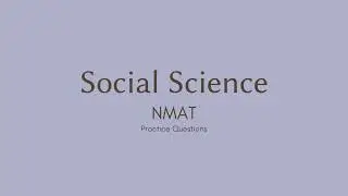 Social Science Practice Questions Social Science Part 4