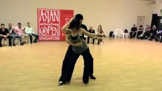 Jordan Frisbee & Jennifer Deluca Asia WCS Open 2014 - Champions Jack & Jill
