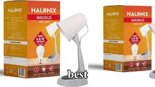 Best Lamp for Table // Halonix Polycarbonate Magnus Desk Light