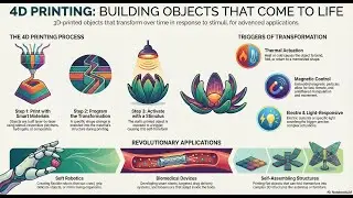 Beyond 3D Printing: Exploring 4D and Multi-Material Fabrication Techniques