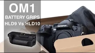 OM Systems HLD-10 против Olympus HLD-9 Батарейная ручка