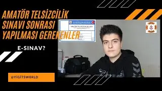 Amatör Telsizcilik Sınavı Sonrası Yapılması Gerekenler/ Amatör telsizcilik #3