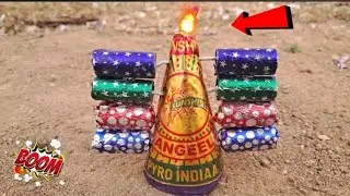 Diwali ANAR 💥 + Chut Put BOMB 💣 + Bullet BOMB 💣 = Triple Dhamaka 🔥 || Fireworks