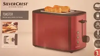 SilverCrest TOASTER STE  D1 Unboxing Распаковка
