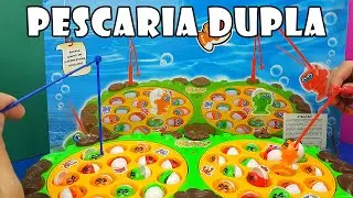 Quem &eacute; o Melhor Pescador? Pescaria Dupla Fishing Game Tia Fl&aacute; X Produ&ccedil;&atilde;o