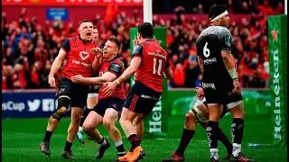Andrew Conway Phenomenal Try - Munster vs. Toulon 2018 (HD)