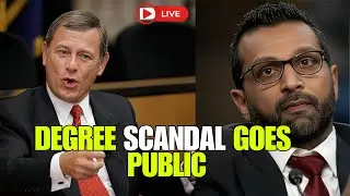 Chief Justice Roberts DESTROYS Kash Patel&rsquo;s FAKE Law Degree LIVE in Senate Hearing!