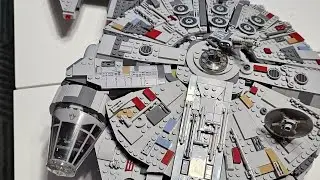 Lego Millennium Falcon (75257) VS MOC