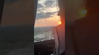 #helicopter #helicoptershot #ride #rides #usa #city #views #sunset #sunsetview #sun