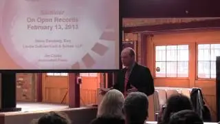 Colorado Open Records Act forum with Zansberg Clarke part 2