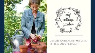 Gartentipps 2 im Februar - Erste Aussaat im Cottage Garten