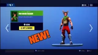 NEW!RED NOSE RANGER SKIN (New Item Shop) Fortnite Battle Royale