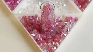Mix of Three Colors 4MFP405 Czech Fire-Polished Faceted Glass Beads Round 4 mm, Pink