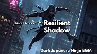 Resilient Shadow | Dark Japanese Ninja BGM for Focus & Inspiration &ndash; Shinobi Tracks  BGM