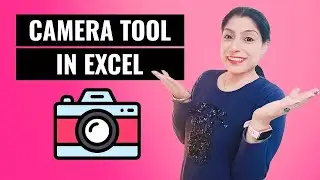 How To Use The Camera Tool In Excel 📸 #excel #cameratool