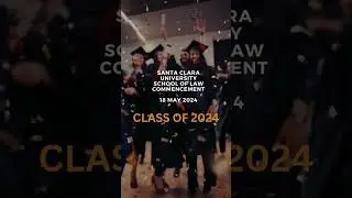 Spectator perspective of the Santa Clara University School of Law Commencement  2024
