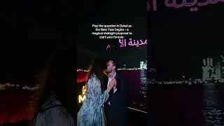 Propose in Dubai when the clock strikes midnight and let the year begin with forever.
