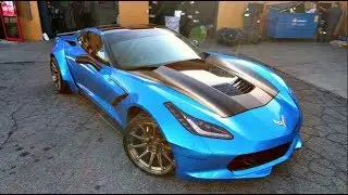 NEW WHEELS FOR MY WIDE-BODY CORVETTE!