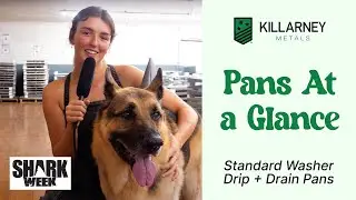 Washing Machine Drip/Drain Pans with Georgia and General #sharkweek