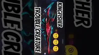 New Kingfisher -Trouble Creature :  Fisher,  Vector Gun Skins | OLD Vector gun Skin || free fire ff