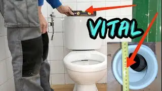 MONTAJE y COLOCACIÓN de INODORO. Trucos Profesionales. Manguito Excéntrico #elfontaneroencasa #pvc
