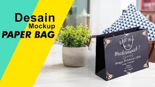 Desain Mockup Paper Bag