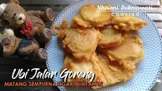 UBI JALAR GORENG MATANG SEMPURNA DAN NGAK MINYAKAN