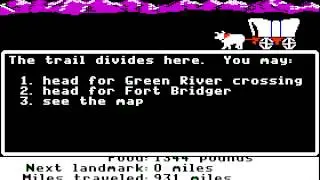 [TAS]  AppleII The Oregon Trail by adelikat in 08:24.63