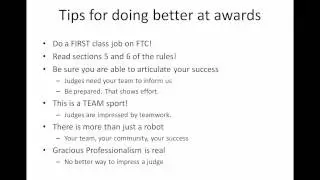 Ask an Expert - FTC Judging