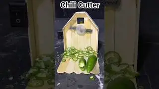 I Made A Chili Cutter Using A DC Motor #chilicutter #shorts #dcmotor #motor