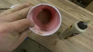 DIY WALNUT WOOD FILLER for small cracks