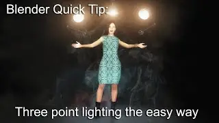 Blender Quick Tip: Tri-light addon