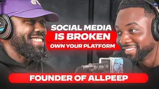 How a First-Gen Founder Turned Grit Into a Next-Gen Social Platform | AllPeeP with D'Angelo Senat